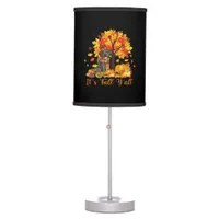 It’s Fall Y’all Halloween Autumn Retro Graphic Table Lamp