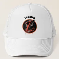 Graffiti Monogram Letter "L" Customizable Trucker Hat