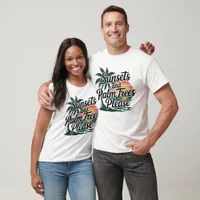 Sunsets and Palm Trees Tee