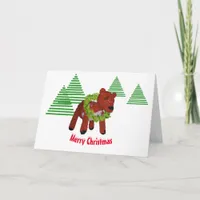 Greeting Card  - Reindeer  Wishes