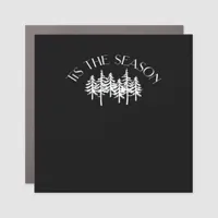 Tis The Season Classic Car Magnet