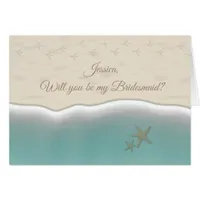 Funny "Will you be my Bridesmaid" Card