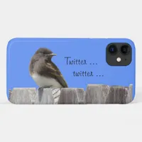 Phone Case - Flycatcher on Fence