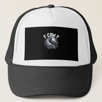 F-Caw-F Minimal Clean Trucker Hat