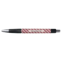 Personalized Classic Candy Cane Stripe Pen