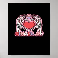 Hands Halloween Classic – Spooky Skeleton Design Poster