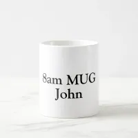 Personalized names on Coffee Mug. Office drinking  Coffee Mug