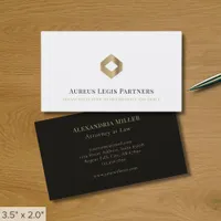 Professional Luxury Logo Business Card