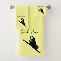 Elegance in Ballet Towel Set