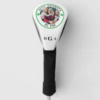 BEST GRANDPA BY PAR Photo Monogram Golf Head Cover