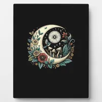 Aesthetic Goblincore Cottagecore Mushroom Minimal  Plaque