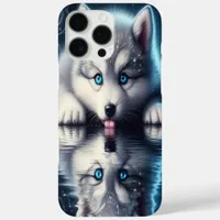 Tranquil Wolf Nature Scene iPhone 16 Pro Max Case