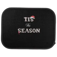 Christmas Is Approaching Tis The Season Car Floor Mat