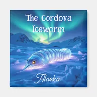Cordova Iceworm Alaska Cryptid Myth   Magnet