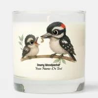 Delightful Downy Woodpecker Scented Candle