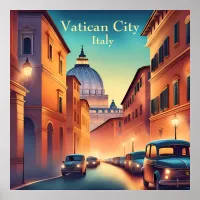 Vatican City Italy Poster