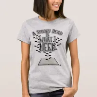 I Need A Spooky Read Fun Bookish Design T-Shirt