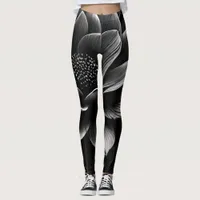 Dark Flower Moody Leggings