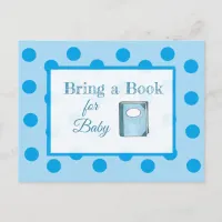 Bring a Book for Baby Baby Shower Card