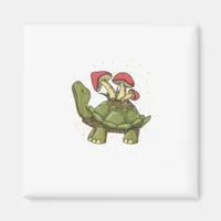 Cottagecore Aesthetic Mushroom Turtle Tortoise Gob Magnet