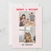 Modern bright christmas cards