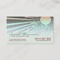 Summer Sunshine Business Card