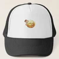 Fall Potion With Froggies Classic Trucker Hat