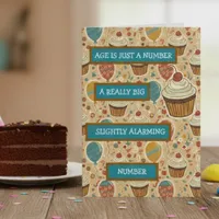 Age is Just a Number | Funny Birthday Card