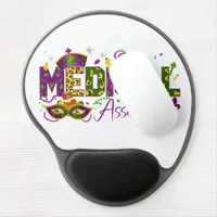 Medical Assistant - Mardi Gras Gel Mouse Pad