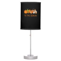 Tis The Season Football Pumpkin Spice Everything F Table Lamp