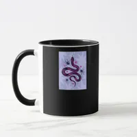 Whimsigoth Snake Spiders Flowers Mug