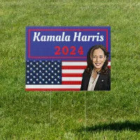 Kamala Harris 2024 US Election Sign