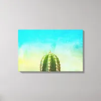 Cactus Zen Canvas Print