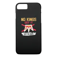 No King Patriotic Freedom No Kings In America Crea iPhone 8/7 Case