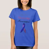 ME/CFS Fibromyalgia Ribbon Awareness Shirt