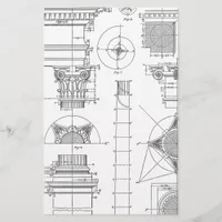 Vintage Architecture Stationery
