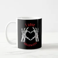 If Had Feelings They For Skeleton Hand Heart Coffee Mug