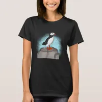 Cute Hand drawn Puffin T-Shirt