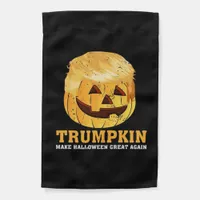 Funny  Pumpkin Trumpkin Halloween  Garden Flag