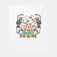 Tis The Season To Be Spooky Fleece Blanket