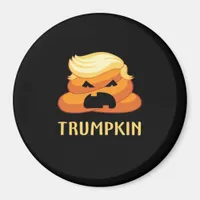 Trumpkin Poop Funny Halloween Magnet
