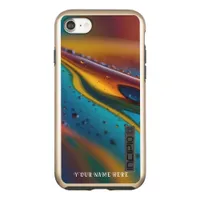 Vortex Colours An Abstract Dance of Oil and Water Incipio DualPro Shine iPhone 8/7 Case
