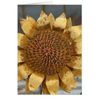 Metal Sunflower