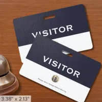 Company Logo Visitor Badge