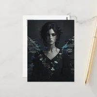 A Glitch Fairy  Postcard