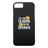 Kawaii Pumpkin Tis The Season Spooky iPhone 8/7 Case