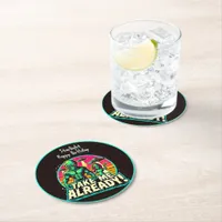 Take Me Already! UFO Adventures  Round Paper Coaster