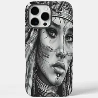 Indian girl warrior displays strength iPhone 16 pro max case