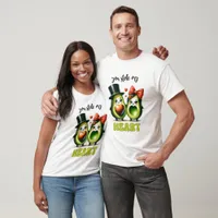 Punny avocado You Stole My Heart Valentine T-Shirt