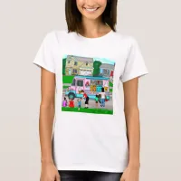 A Hot Summer Day | A Whimsical Illustration T-Shirt